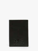 Portefeuille Cuir Serge blanco Noir baltimore BAL21013