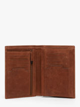 Portefeuille Leder Serge blanco Bruin brooklyn BRO21021-vue-porte