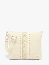 Cross Body Tas Bandol Katoen Les tropeziennes Beige bandol TZ02