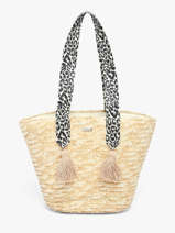Sac Port� �paule Ile Du Levant Paille Les tropeziennes Beige ile du levant TZ02