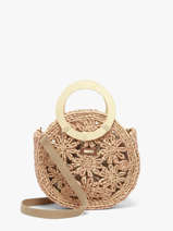 Sac Bandouli�re Mediterranee Papier Les tropeziennes Marron mediterranee TZ03