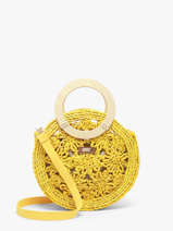 Sac Bandouli�re Mediterranee Les tropeziennes Jaune mediterranee TZ03