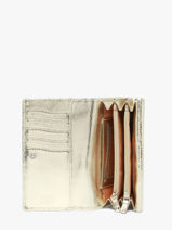 Portefeuille Caviar Cuir Crinkles Or caviar 14001-vue-porte