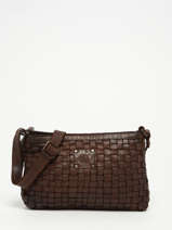 Cross Body Tas Heritage Leder Biba Bruin heritage KA9