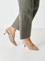 Escarpins Tamaris Or women 46-vue-porte