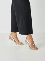 Sandales Talon Aiguille Tamaris Argent women 46-vue-porte