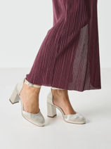 Escarpins Avec Brides Tamaris Blanc women 45-vue-porte
