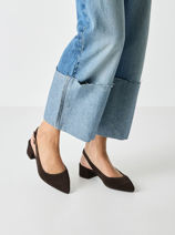 Pumps Uit Leder Tamaris Bruin women 42-vue-porte