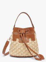 Sac Bandouli�re Raphia Paul marius Beige raphia CAPUXRAP