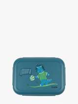 Lunchbox Met Clips Trixie Blauw animals 66