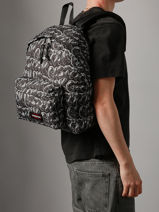 Rugzak 1 Compartiment Eastpak Zwart pbg authentic PBGA5BG4-vue-porte