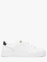 Sneakers En Cuir Tommy hilfiger Blanc women 91050K6