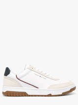 Sneakers Uit Leder Tommy hilfiger Wit men 58810GZ
