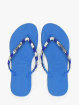 Teenslippers Havaianas Blauw women 4150168F