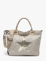 Handtas Star Ines de laure Beige star 1685161