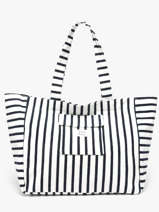 Sac Port� �paule Beach Coton Marco Bleu beach S1285