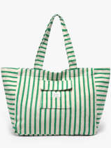Schoudertas Beach Katoen Marco Blauw beach S1285