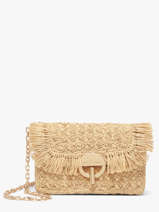 Sac Bandouli�re Moon Raphia Vanessa bruno Beige moon raphia 73V40326
