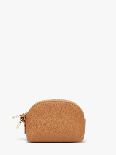 Longchamp Le foulonn� Porte monnaie Marron