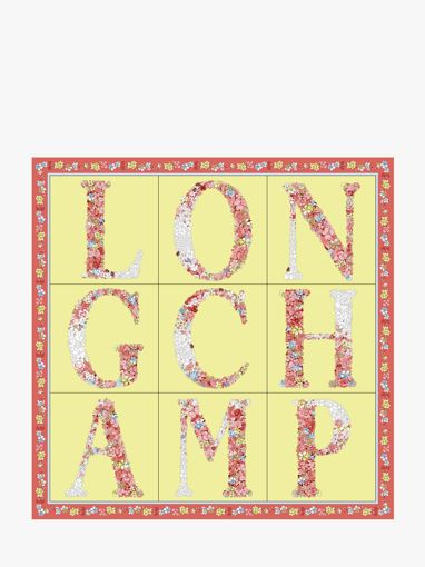 Longchamp Soie gots Etole Jaune
