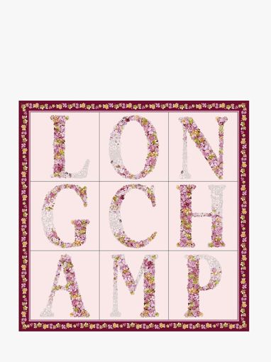 Longchamp Soie gots Sjaal Geel
