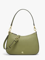 Sac Port� �paule Danni 26 Cuir Lauren ralph lauren Vert danni 31883768