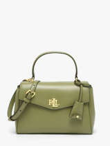 Sac Bandouli�re Farrah Cuir Lauren ralph lauren Vert farrah 31P15611