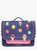 Cartable It Bag Midi Girl 2 Compartiments Jeune premier Bleu daydream girls G