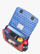 Cartable 2 Compartiments Jeune premier Bleu daydream boys B-vue-porte