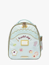 Sac � Dos 1 Compartiment Jeune premier Bleu daydream girls G