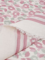 Foulard Gerard pasquier Roze foulard P25103-vue-porte