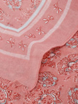 Foulard Gerard pasquier Roze foulard P25105-vue-porte