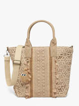 Sac Port� Main Boheme Miniprix Beige boheme A622