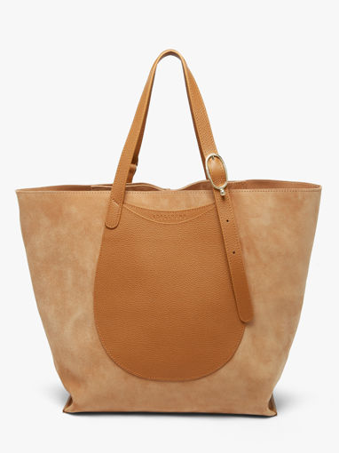 Longchamp Complice softy Schoudertas Bruin