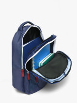 Sac � Dos 3 Compartiments Fc barcelone Bleu barca 25BF2043-vue-porte