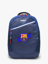 Sac � Dos 3 Compartiments Fc barcelone Bleu barca 25BF2043