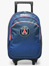 Sac A Dos � Roulettes 2 Compartiments Paris st germain Bleu psg 26AP204R