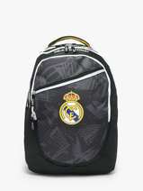 Sac � Dos 3 Compartiments Real madrid Noir real 26BR2043