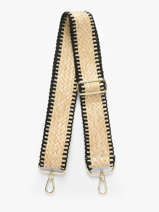 Schouderriem Miniprix Beige straw 55E26