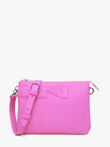 Sac Bandouli�re Milano Cuir Nathan baume Rose n city 3