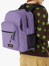Sac � Dos Morius 2 Compartiments + Pc 15" Eastpak Violet authentic K40F-vue-porte