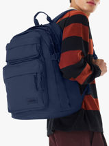 Sac � Dos 1 Compartiment + Pc 16" Eastpak Bleu double casual EK0A5BIT-vue-porte