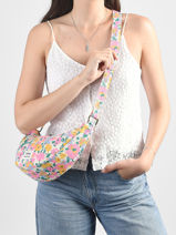 Sac Bandouli�re We Are Jolies Coton Hindbag Multicolore waj WJ-vue-porte