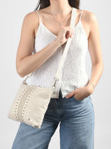Sac Bandouli�re Bandol Coton Les tropeziennes Beige bandol TZ02-vue-porte