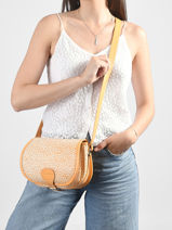 Cross Body Tas Le Boh�mien Orangeade Leder Paul marius Oranje orangeade BOHEMORA-vue-porte