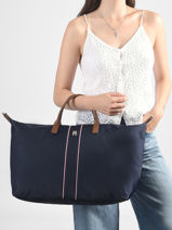 Reistas Popette Tommy hilfiger Blauw popette AW18529-vue-porte