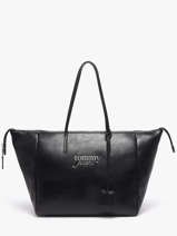 Sac Port� �paule Tjw Bold Tommy hilfiger Noir tjw bold AW18786