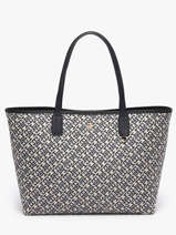Schoudertas Th Icon Gerecycleerd Polyester Tommy hilfiger Blauw th icon AW18889