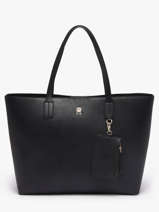 Schoudertas Th Icon Tommy hilfiger Zwart th icon AW18724