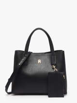 Sac � Main Th Icon Tommy hilfiger Noir th icon AW18722